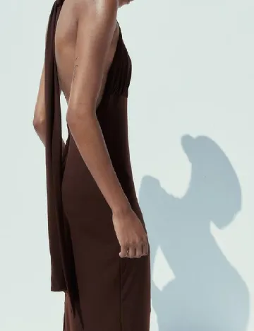 Rochie lunga Zara, maro