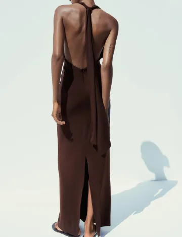 Rochie lunga Zara, maro