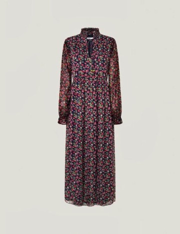 Rochie lunga Pepe Jeans, floral print