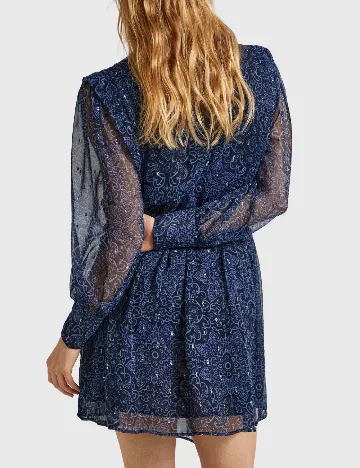 Rochie scurta Pepe Jeans, albastru