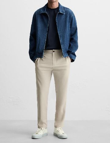 Pantaloni Zara, bej