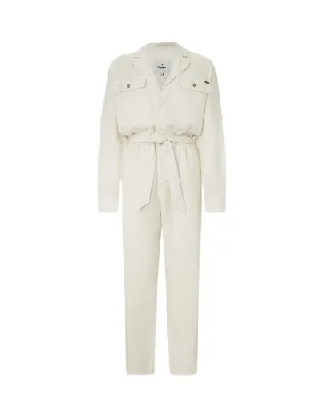 Salopeta Pepe Jeans, crem
