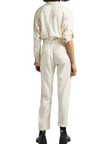Salopeta Pepe Jeans, crem