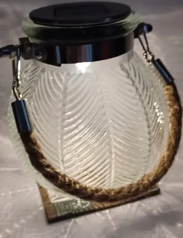 Lampa solara OutletMag, transparent