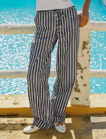 Pantaloni Zara, albastru