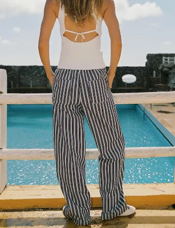Pantaloni Zara, albastru