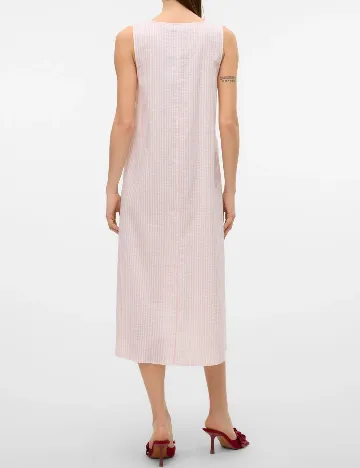 Rochie medie Vero Moda, roz Roz