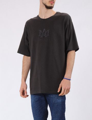 Tricou Jack&Jones, gri inchis