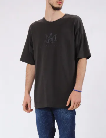 Tricou Jack&Jones, gri inchis