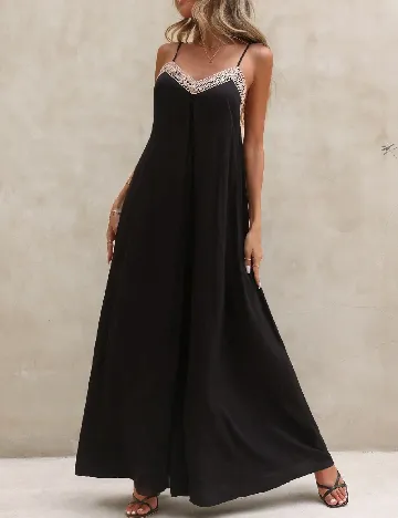 Salopeta SHEIN, negru Negru