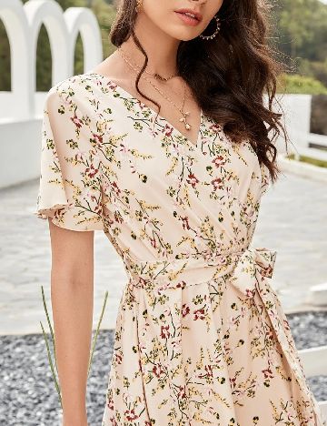 Rochie medie SHEIN, crem