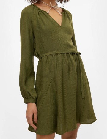 Rochie scurta Vero Moda, verde