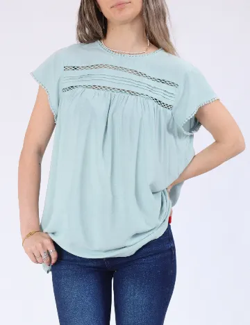 Bluza Vero Moda, turcoaz