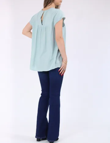 Bluza Vero Moda, turcoaz