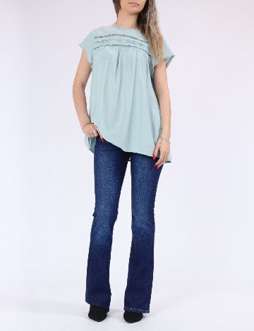 Bluza Vero Moda, turcoaz