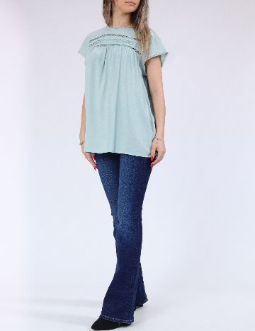 Bluza Vero Moda, turcoaz