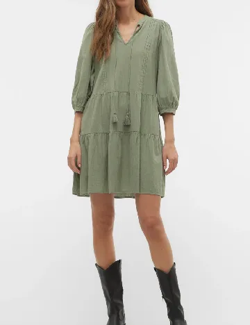 Rochie scurta Vero Moda, verde