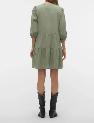 Rochie scurta Vero Moda, verde