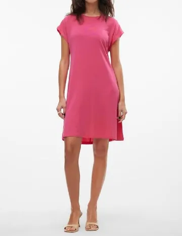 Rochie scurta Vero Moda, roz