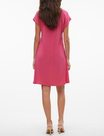Rochie scurta Vero Moda, roz