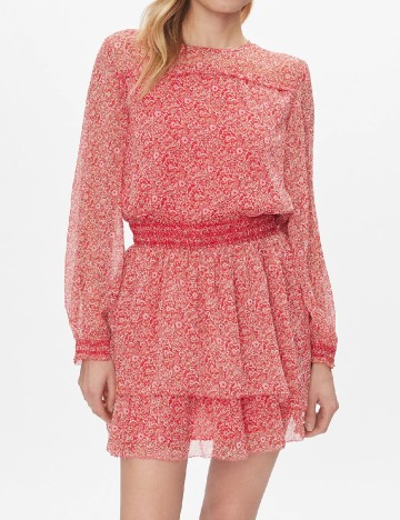 Rochie scurta Pepe Jeans, rosu