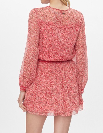 Rochie scurta Pepe Jeans, rosu