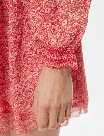 Rochie scurta Pepe Jeans, rosu
