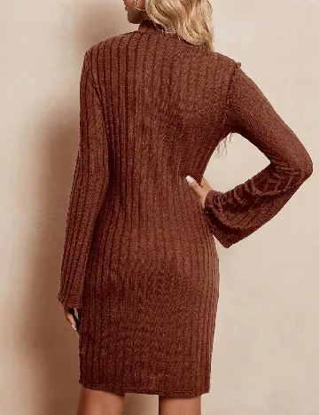 Rochie scurta SHEIN, maro