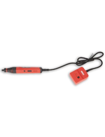 Set pistol de lipit si slefuitor FERM, rosu