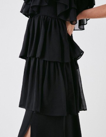 Rochie lunga Coast, negru