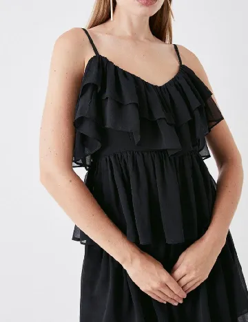 Rochie lunga Coast, negru