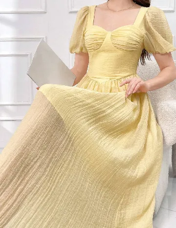 Rochie lunga SHEIN, galben