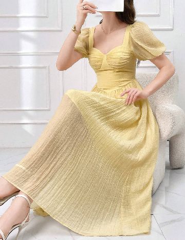 Rochie lunga SHEIN, galben