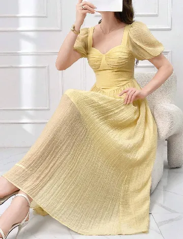 Rochie lunga SHEIN, galben