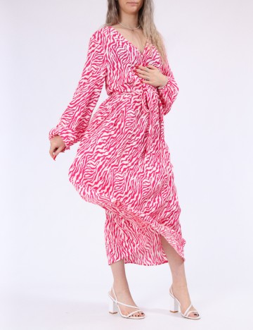 Rochie lunga Only, roz
