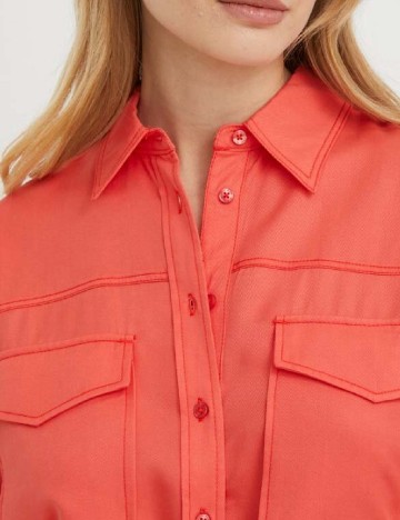 Rochie scurta Pepe Jeans, corai