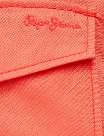 Rochie scurta Pepe Jeans, corai