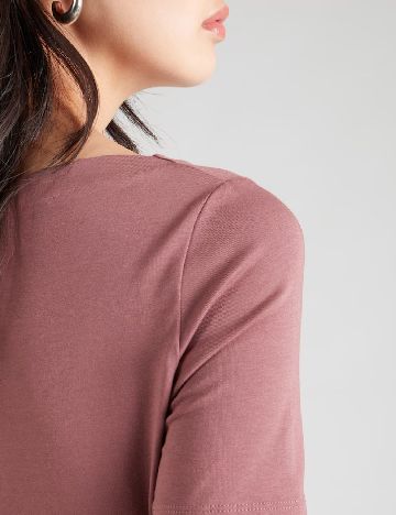 Rochie scurta Vero Moda, roz pudra