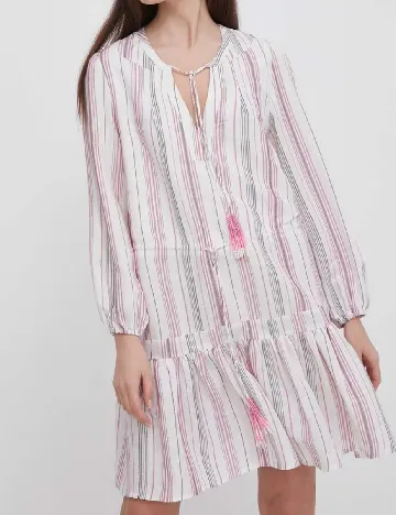 Rochie scurta Pepe Jeans, mix culori