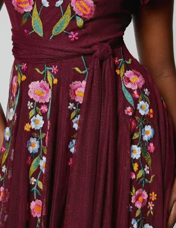 Rochie medie Coast, visiniu Rosu