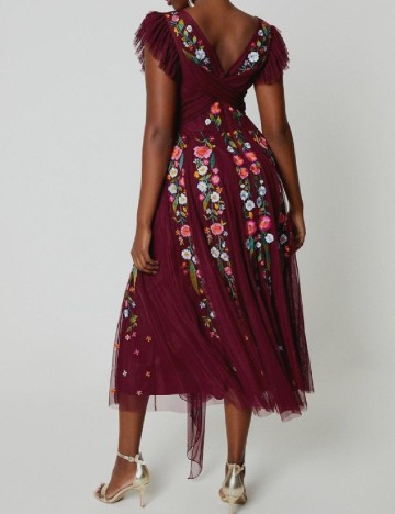 Rochie medie Coast, visiniu