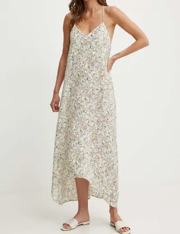 Rochie medie Pepe Jeans, crem
