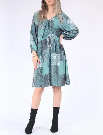 Rochie scurta Vero Moda, verde