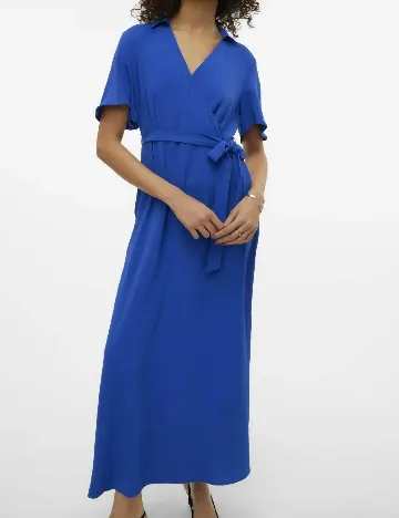 Rochie lunga Vero Moda, albastru
