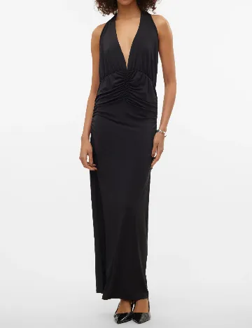 Rochie lunga Vero Moda, negru