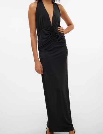 Rochie lunga Vero Moda, negru