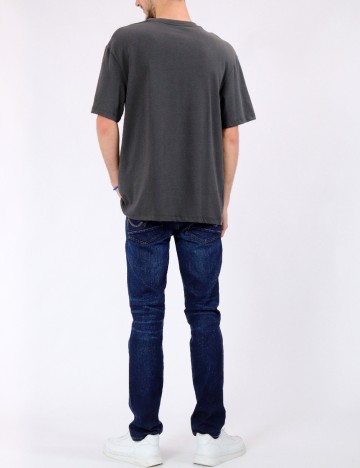Tricou Jack&Jones, gri inchis