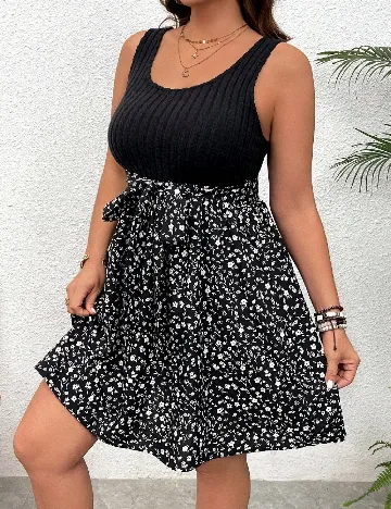 Rochie scurta SHEIN CURVE, negru