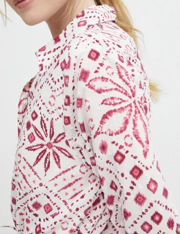Rochie medie Pepe Jeans, alb