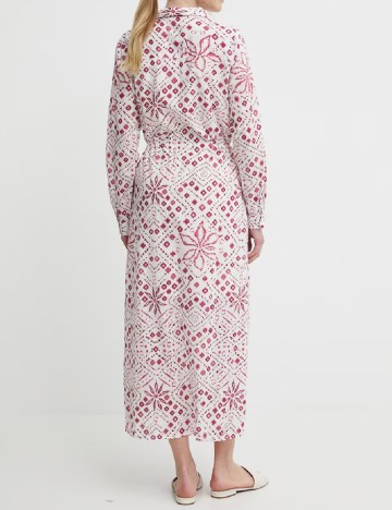 Rochie medie Pepe Jeans, alb